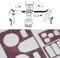OMAC Innenraum Dekor Cockpit kompatibel mit Mercedes Vito W639 2006-2014 25tlg Wurzelholz Optik