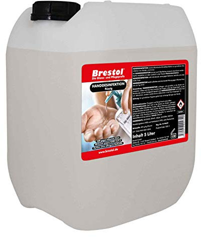 HANDDESINFEKTION Liquid 5 Liter Desinfektionsmittel für Hand Haut Oberflächen Hände Desinfektion Händedesinfektion Desinfektionsflüssigkeit Flüssigdesinfektion Oberflächendesinfektion