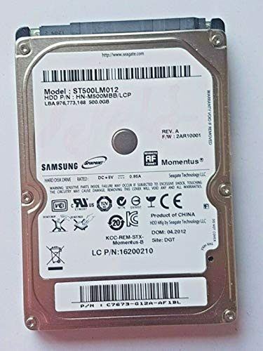 500 GB SATA Spinpoint ST500LM012 5400 rpm HDD 8 MB 2.5 disco rigido interno