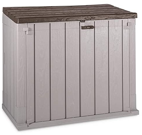 TOOMAX Stora Way Plus 2XL Tool Box, 2270 Litres, Taupe/Brown, 178 x 109 x 140 cm