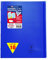 Clairefontaine 984622C Un Lot de 10 Cahiers Agrafés Koverbook Bleus Marines - 24x32 cm - 48 Pages Petits Carreaux avec Marge - Papier Blanc 90 g - Couverture Polypro