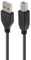 apm Câble d'imprimante 5 mètres, cordon USB 2.0 USB-A vers USB-B, Compatible Imprimante HP, Epson, Canon, Lexmark, Brother, Scanner, Disque Dur, Ordinateur, Coloris Noir, 570302