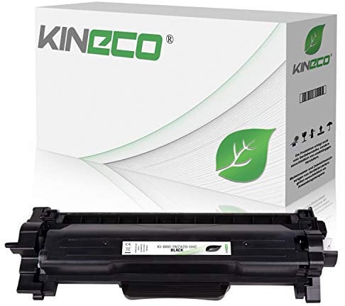 Kineco Toner XXL ersetzt Brother TN2420 TN2410 doppelter Inhalt 6.000 Seiten für Brother HL-L2350DW HL-L2370DN HL-L2375DW HL-L2310D MFC-L2710DW