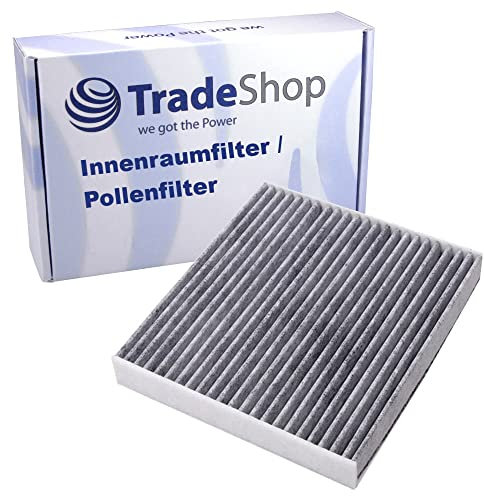 Trade-Shop Filtro interno ai carboni attivi per Toyota Yaris Yaris/Vios Stufenheck, Daihatsu Charade VIII, Fiat 500L 500X, Jeep Renegade SUV
