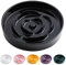 Addogyy 8.66 in Black Ceramic Dog Bowl Slow Feeder for Medium and Large Breed Dogs, Anti-Choking and Slowing Down Eating Time, Heavy Weighted Non-Slip Base