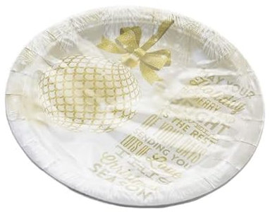 Nataluna Sfera Gold Piatti 22cm 8pz 2971354, Come Foto, Unica