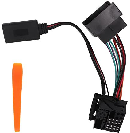 Radio-Stereo-Kabelbaum, Akozon Auto Bluetooth 5.0 Audio Adapter AUX Kabel Voller Kabelbaum für Agila CD70 CD30 CDC 40 Opera DVD 90