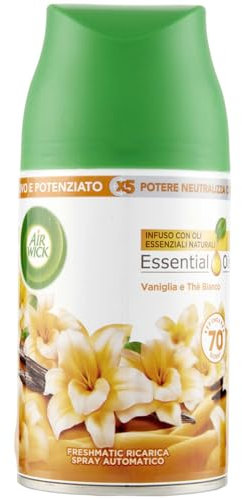 Air Wick Freshmatic Nachfüller Vanille und weißer Tee, 250 ml