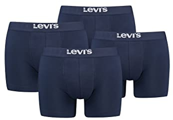 Levi's Herren Solid Basic Boxer Briefs, Farbe:Navy, Bekleidungsgröße:S