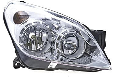 EDA PREMIUM auto Scheinwerfer Rechts 1216660 passend für OPEL ASTRA H A04, 10.03-04.07 mit Motor, Chrom