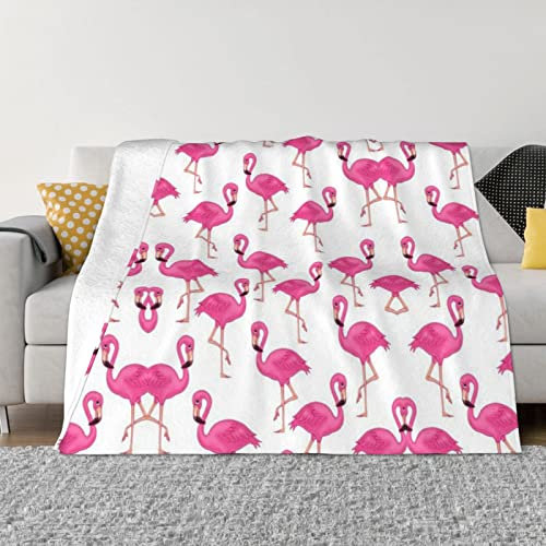Rosa Flamingo Multi Größe Flanell Decke (horizontaler Stil) Plüsch Sofa Decke Plüsch Bettlaken Abdeckung Decke