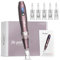 Dr.pen Ultima A10 Microneedling Pen - Dermapen Microneedling Professionnel Sans Fil Réglable pour le Visage, le Corps et la Croissance des Cheveux/Barbe avec 5 Cartouches - Meilleur Cadeau pour Femmes