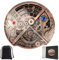 willmove Roulette Dice von Unique Dice 7-in-1 Drehscheibe Würfel DND Spinner Metall D20 Rollenspiel Dungeons and Dragons (Antique Red Copper)