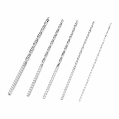 5pcs 2/3/4/5/6mm HSS 160mm extra lungo punte da trapano set sega a tazza sega taglierina kit di perforazione for legno metallo perforazione