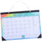 Operitacx 2025 bürobedarf jahreskalender tischkalender schulkalender wandkalender Schichtplaner To-Do-Listen- -Organizer Papierkalender für zu Hause kreativer Monatskalender Eisen