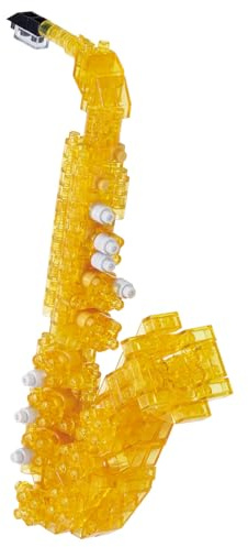 nanoblock - Instrumente - Altsaxophon, Mini-Sammlungsserie Bauset