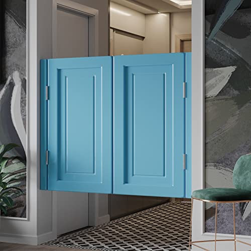 ZHANGshouf Innenschwingtür aus Massivholz, stabile Café-Saloon-Türen mit Metallscharnieren, Cowboy-Schwingtür für Treppen, Badezimmer, Schlafzimmer, Balkon