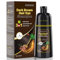 Haarfarbe Dunkel Braun Haarfärbeshampoo für Männer und Frauen, Haarfarbe Shampoo für Graues Haar (Dunkel Braun)