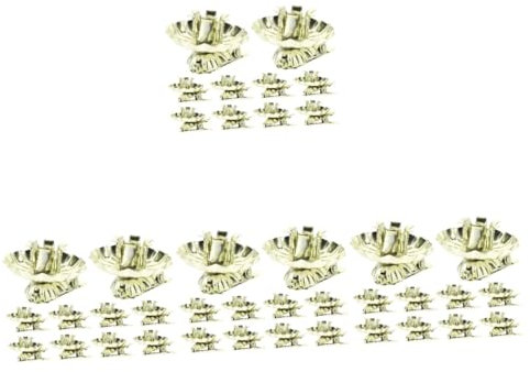SOIMISS 40stücke Teiliges Weihnachtskerzenhalter Clips Metall Dekorative C-förmige Halterungen Für Christbaumkerzen Für Festliche Dekoration Und Stimmungsvolle Beleuchtung