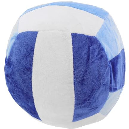 EXAOMBLE Simuliertes Volleyballkissen Sportkissen Niedliche Sache Nettes Kissen für Auto Volleyballspielzeug flauschig gefüllt Volleyball-Sachen Autokissen Süße Plüschtiere Stoff