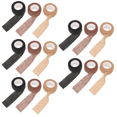 PAMINGONO 15 Stück UV Beständiges Nageltape für Gel Maniküre Selbstklebende Atmungsaktive Fingerschutzhüllen Nagelschutzfolie mit Sonnenschutz für Finger und Handgelenk