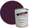 BOX DECO COULEURS Peinture bois intérieur extérieur à base d'acrylique aspect velours-satin Aqua Bois - 750ml, Violet Aubergine