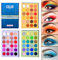 Ombretto 72 colori, tavolozza di ombretti all-in-one ad alta pigmentazione brillante e opaca Palette di trucco cosmetico per occhi nudi glitter