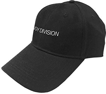 Joy Division Baseball Cap Band Logo Nue offiziell Schwarz Unisex One Size