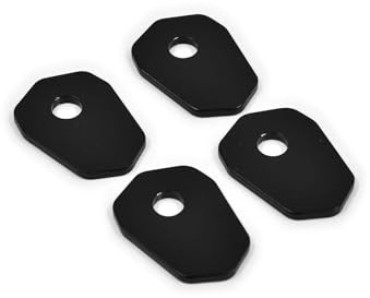 ZIEGER 10008197 Adapterplatten für Motorrad Blinker Indy Spacer Blinkeradapter Blinkerverkleidung M8