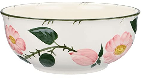 Villeroy & Boch Schüssel mittelgroß Wildrose, Keramik oder Porzellan, Blumisch, 12 ounces