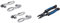 SHIMANO Spares SM-CN910 Quick Link, 12-Speed, Alloy Steel - Pack of 2 & BBB Cycling Chain Link Removal Tool, 7-12 Speed, Steel, Kraton Handle