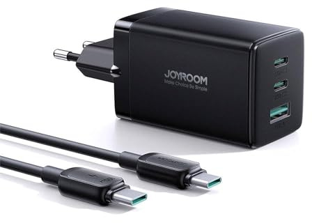 Charger GaN Ultra 65W 2C1A Cable C-C Joyroom TCG01 (Black)