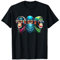3 Affen Graffiti Design - nichts hören, sehen, sagen T-Shirt