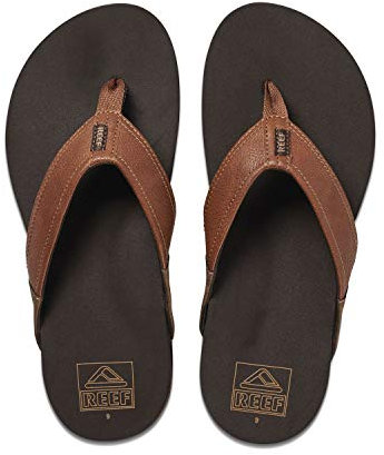 REEF Newport, Chanclas Hombre, Tan, 42 EU