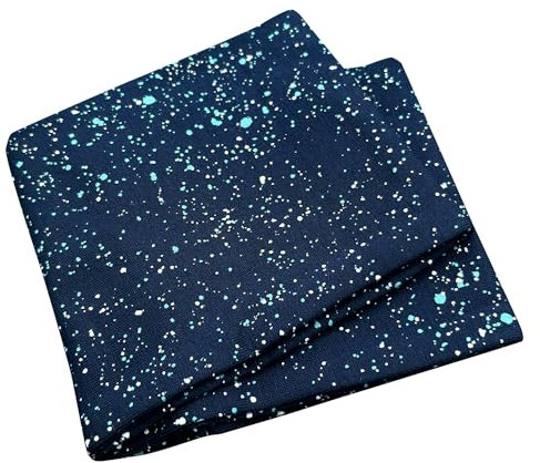 Wollhuhn ÖKO Kinder/Jungen/Mädchen Cooles Elastisches Stirnband/Haarband Bequem Zweilagig Jersey Viele Motive (Galaxy Blau)