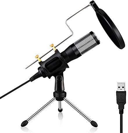 Microfono, set di microfono professionale per studio vocale per lo streaming, Voice Over, progetto, home studio