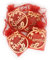 Vestipassioni Palline di Natale Personalizzate Con Nome, Decorazioni Albero di Natale in Legno in Confezione Regalo di Organza, Palline Natale Personalizzate da 10 cm Fatte a Mano in Italia - 2 Pezzi