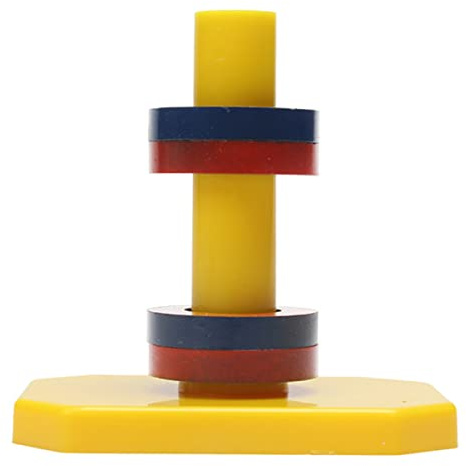 Baluue Magnetringe Spielzeug Mit Ständer Für Wissenschaftliche Experimente Schwebende Ringe Zum Lernen Von Magnetismus Für Junge Mädchen