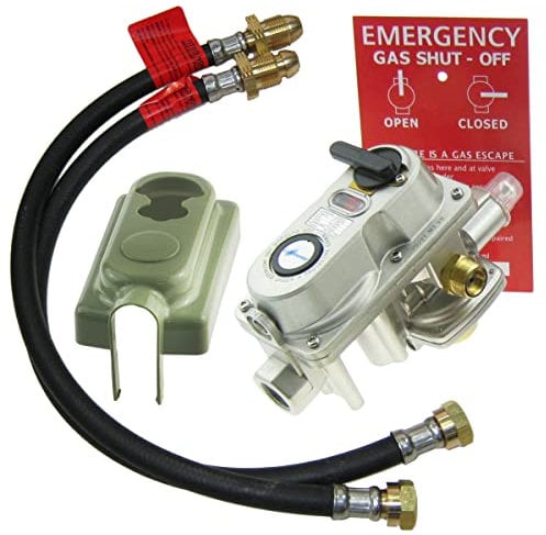 RF6030 2 Bottle Automatic Gas Changeover KIT with O.P.S.O Feature Over Pressure Shut Off for Propane LPG CYLINDERS