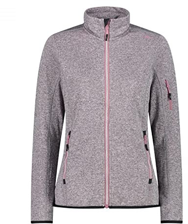 CMP - Knit-Tech-Jacke für Damen, Rouge-Weiß, D40