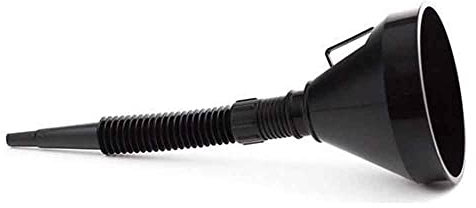 Vetrineinrete® Imbuto con filtro per rifornimento di benzina e olio motore carburante auto furgone in plastica con beccuccio flessibile