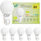 GY E27 Led Neutralweiss Glühbirne, 4.9W 807LM Energiesparlampe, Ersetzt 60W Halogenlampen, Energieeffizienzklasse C, A60 Led Neutralweiß, Abstrahlwinkel 280°Leuchtmittel, Nicht Dimmbar, 6 Stück