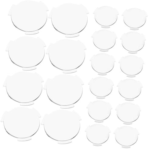 GOOHOCHY Gaming Vr Headset Lenses 3d Glasses Accessories 20pcs Biconvex Lenses for Vr Glasses