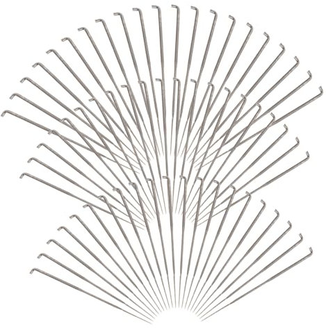 NUOBESTY 150piezas Agujas Perforadoras Para Manualidades y Costura Práctica y Segura