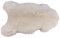 KABAJA Lammfell Echt - Teppich Flauschig - Natürliche Schaffell Weiß 110-120 cm - Deko Wohnzimmer Fell Decken - Weich Schaffelldecke - Schlafzimmer Lammfelle - Naturfell