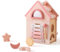WOODEN TEETHER Motorikwürfel aus Holz, 5-in-1 Montessori Spielzeug Baby, Motorikspielzeug für Baby, Spielzeug Motorikschleife, Holzspielzeug ab 1 Jahr, Activity Center, Geschenke für Mädchen