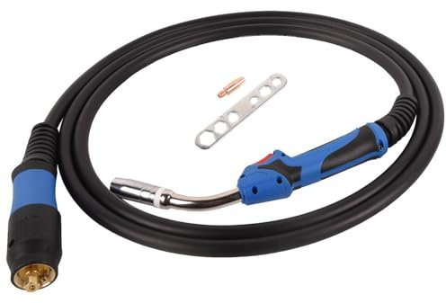 HOMIZEN 4m Schweißbrenner MIG/MAG Schweißpistole 300A CO2Schutzgas Gasgeschirmt Ersatz für MB-25AK Welding Gun Torch Brenner Schutzgas