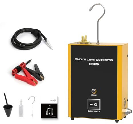 Rauchleckdetektor SDT50 Kfz-Nebelmaschine EVAP-Lecktester Kraftstoffleckdetektoren Rauchtester Vakuumlecktester Autorohr EVAP-Nebelmaschine Lecktester für DC 12 V Fahrzeuge