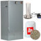 ITA Räucherofen 7001 - Smoker Set mit Rauchgenerator - Räucherschrank mit Thermometer - Legierter Stahl - EU Qualität, Direkt vom Hersteller - 81 cm mit 3 Etagen