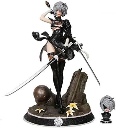 CHiHuol 33CM Anime Games NieR Automata Anime Figure Hunter 2b Yorha No.2 Type B Beautiful Girls Action Figure PVC Excellent Model Toy Doll Adult Collection Ornaments Statue Gift Boxed